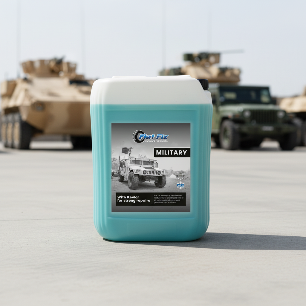 Flat Fix Military Tyre Sealant for the military