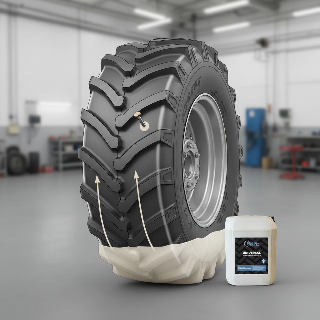 No more punctures – drive with Flat Fix tyre sealant in your tyres